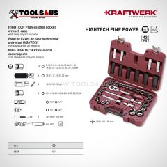 4027 Kraftwerk Maletin Llaves Vasos HIGHTECH vasos largos de impacto 42 piezas _03