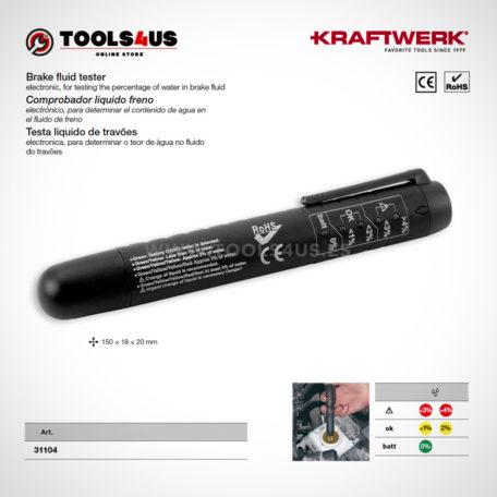 31104 KRAFTWERK herramientas taller barcelona espana Comprobador liquido freno 01