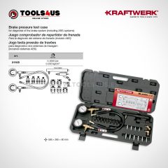 31105 KRAFTWERK herramientas taller barcelona juego comprobador de repartidor de frenada _02