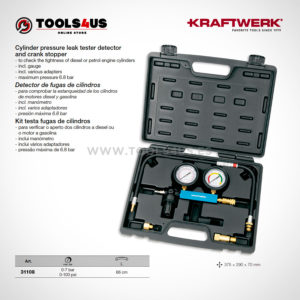 31108 KRAFTWERK herramientas taller barcelona espana Detector fugas cilindros 01