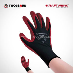 Guante Nitrilo Kraftwerk guantes trabajo taller especial custom tunning caferacer tracker harley seat impresa toyota