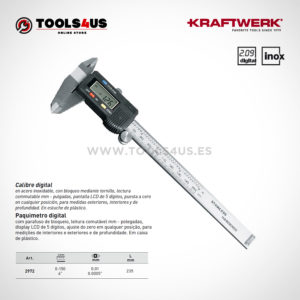 9072 kraftwerk calibre pie de rey digital medicion exacta inox 01