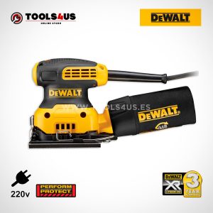 DWE6411 DeWalt LIJADORA ORBITAL 230W 1/4 HOJA herramientas profesionales oferta online profesional 02