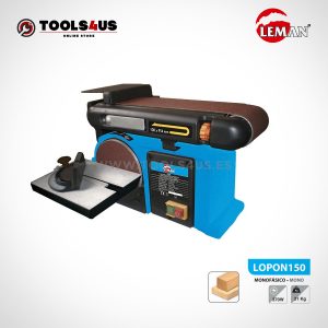 LOPON150 lijadora de banda y disco combinada leman 01