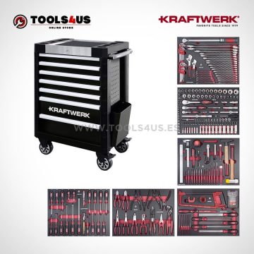 Carro Taller Profesional P407 7 Cajones SE Negro Equipado 280 piezas en oferta especial! Visita nuestra web y pide el tuyo! #carroherramientas#herramientasprofesionales #herramientas #kraftwerktools #kraftwerkindustry #new #produccion #workshop #factrory #industry #industrysilution #industrie #manufaktur #professional #germany #madeingermany#mobiliariocorporativo #herramientas #mobiliariodediseño #mobiliario #herramientasmanuales #herramientaselectricas #mobiliarioamedida #mobiliariocomercial #mobiliariopersonalizado #mobiliarioindustrial #carroherramientas