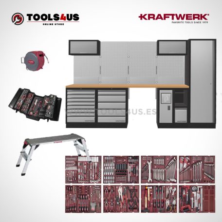 3964 tool 001 5 elementos mueble de taller banco trabajo garage negocio bicicleteria taller bici kraftwerk herramientas españa barcelona 01