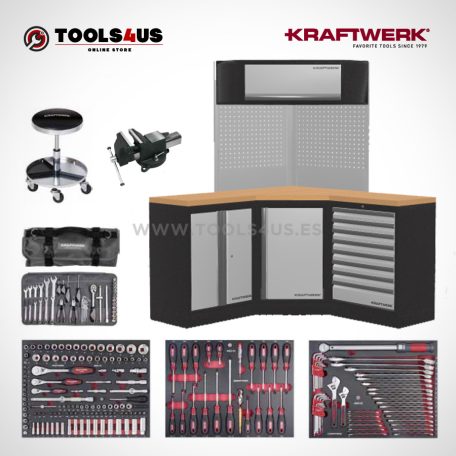 3964 tool 002 3 elementos mueble equinero de taller banco trabajo garage negocio bicicleteria taller bici kraftwerk herramientas españa barcelona 01