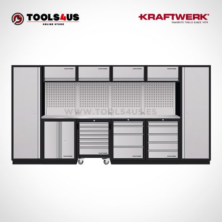 3964k hs745h k4ix 6 elementos mueble de taller banco trabajo garage negocio bicicleteria taller bici kraftwerk herramientas españa barcelona 01