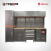 Da1210kitl mueble taller mobiliario taller garage industria profesional herramientas armarios banco de trabajo dama nrstools nrs 01