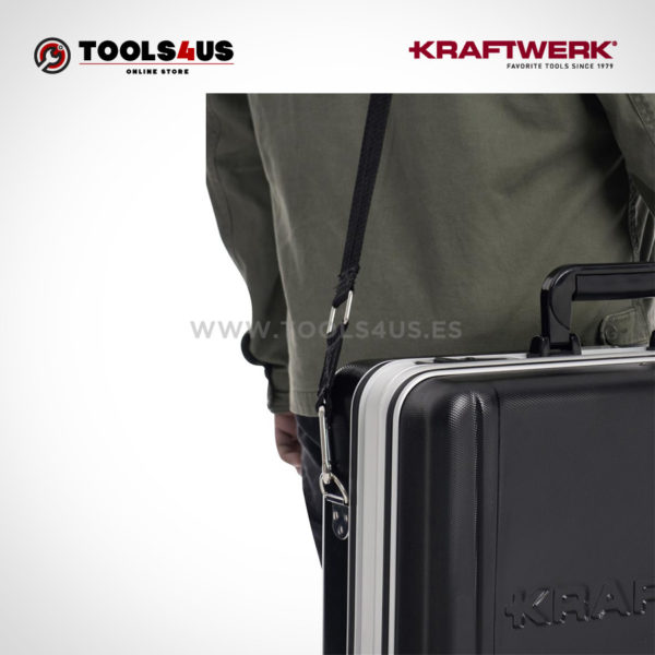 202300000 maleta maletin caja de herramientas profesional en abs 186 piezas kraftwerk 10