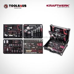 3948 maleta maletin caja de herramientas profesional en aluminio 263 piezas kraftwerk 02
