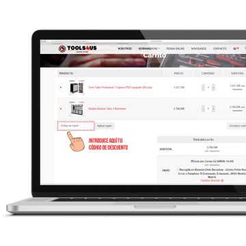 Cupones descuento en herramientas Tools4Us